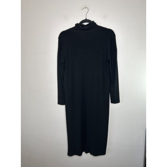 J.Jill Wearever Collection Women’s Dress Black Turtleneck Size Small Petite SP - Picture 4 of 9